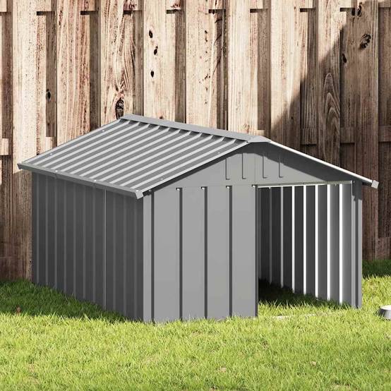 Niche plastique acier gris 116,5 x 153 x 81,5 cm - Prolenta premium p385.8 - Image 2