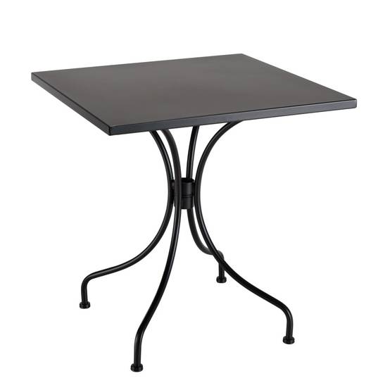 VIANNEY - Table de jardin carrée 2 personnes 70x70cm - Image 1