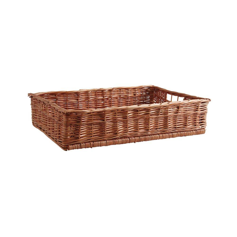 Aubry Gaspard - Panier ouvreuse cinéma en osier Avec sangle ajustable posée - Image 3