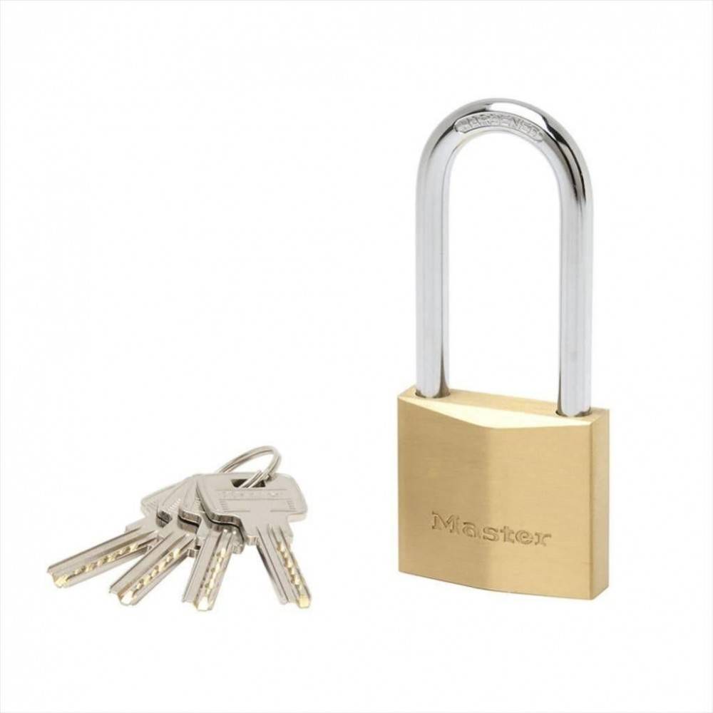 Master Lock - Cadenas à clé MASTER LOCK laiton, l.50 mm - Image 1