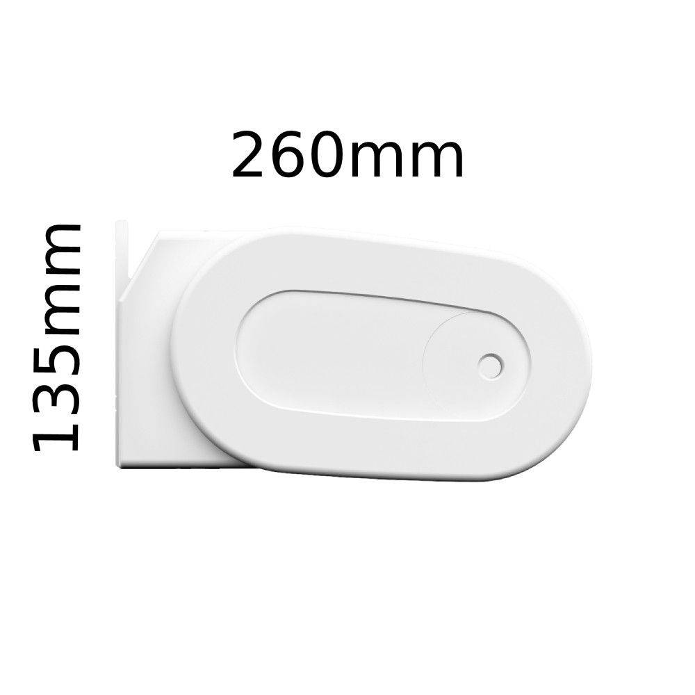Intersun - Store banne coffre HEVOA 5,00x3,50 M (Manuelle - Blanc - Gris Graphite) - INTERSUN - Image 4