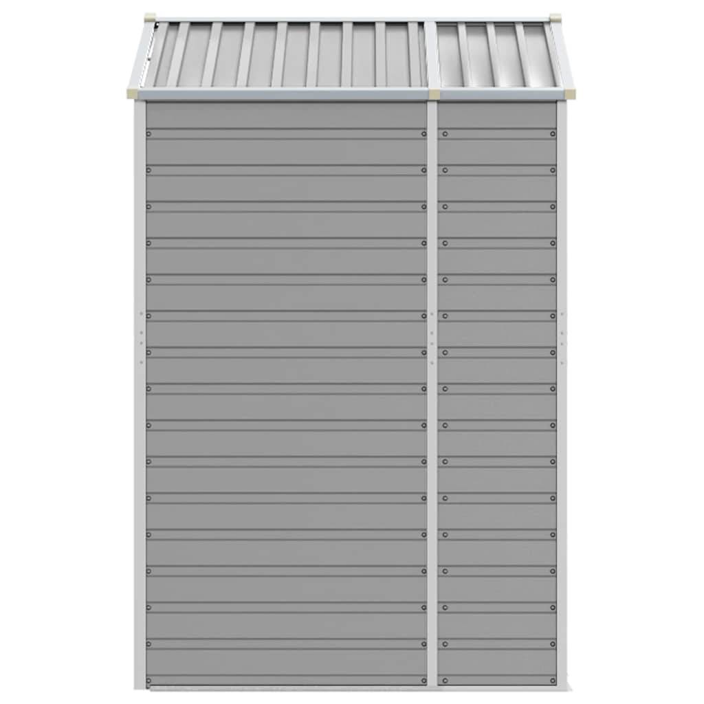 Vidaxl - Abri de jardin gris clair 191x130x198 cm acier galvanisé vidaXL 3188242 - Image 10