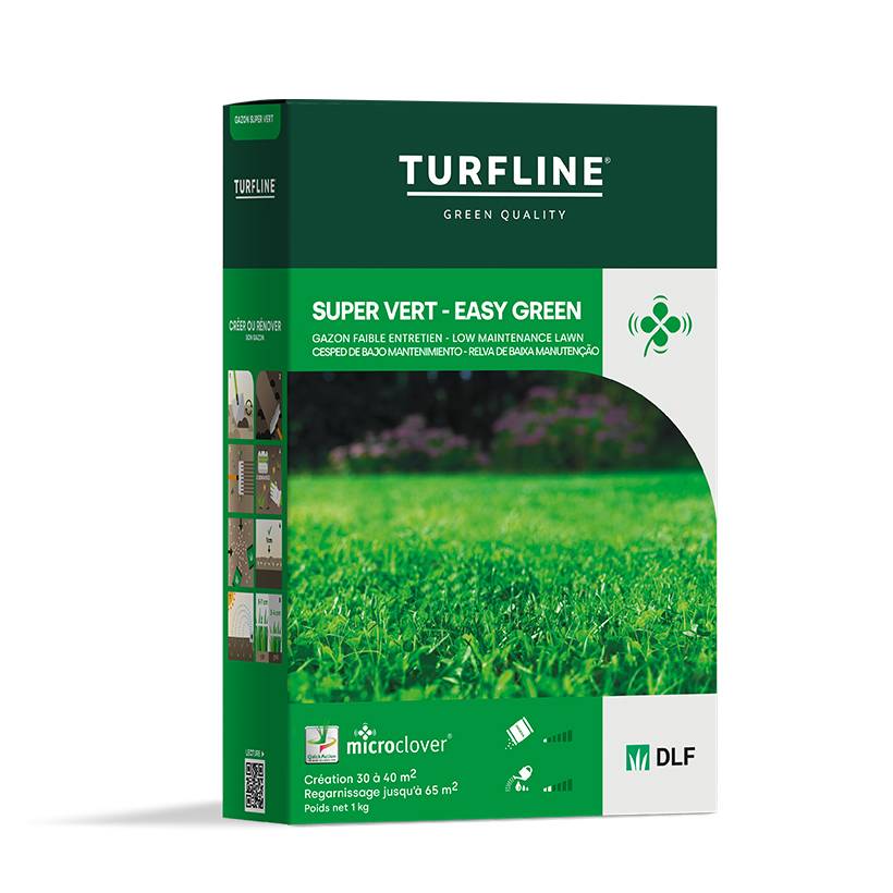 Promesse de Fleurs - Gazon super vert TURFLINE La boite de 2.5 kg - pour 75m²