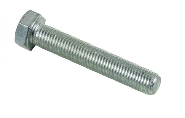 Vis hexagonale LENNIE Acier 8.8 - Zingué blanc - Ø12x50 - boite de 50 - VHT881205002B