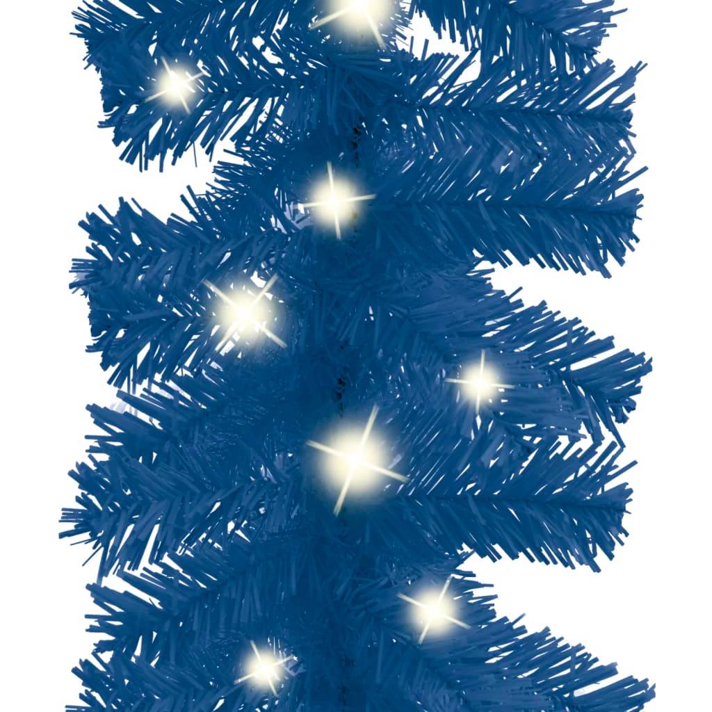 Guirlande de Noël Lumineuse PVC Décoration Fêtes 300 LED Bleu 20 m – ComfortXL Outdoor Living - Image 4
