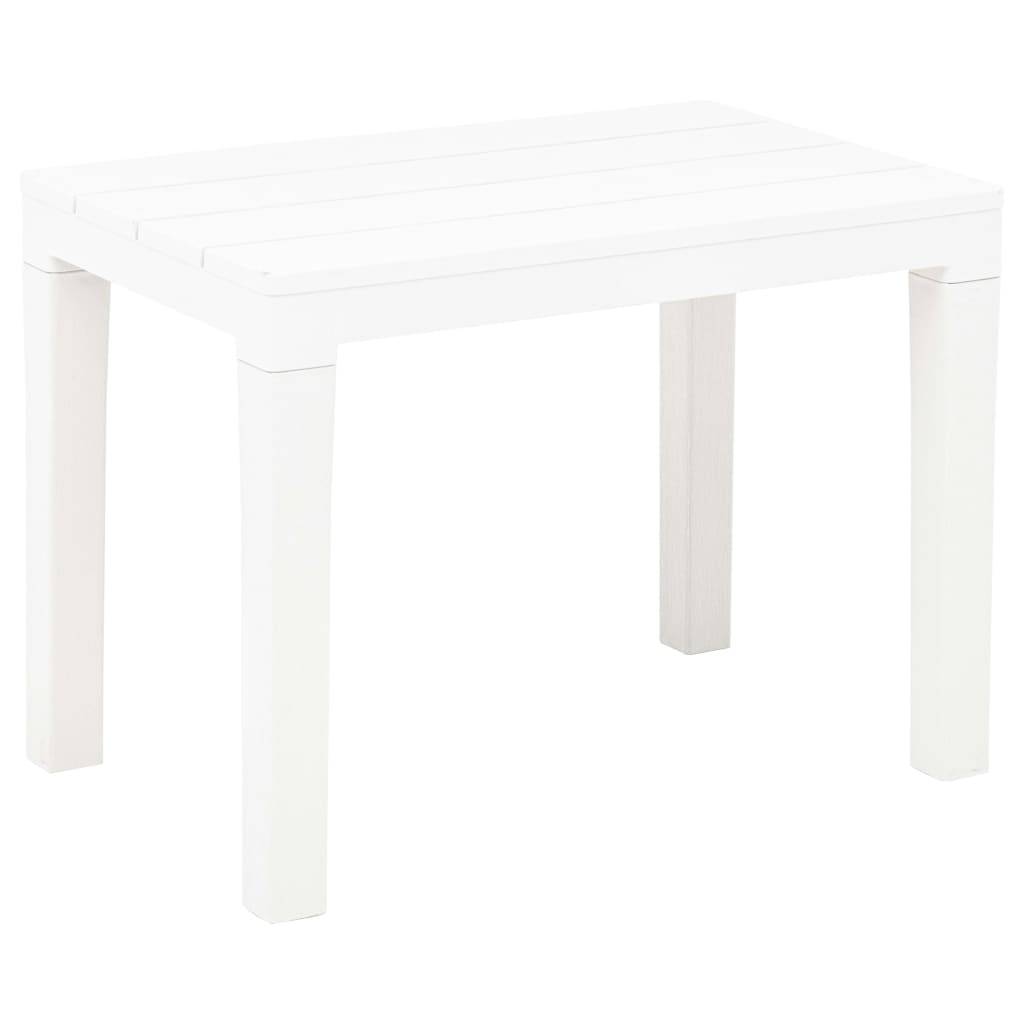Maison Chic - Bancs de jardin | Banquette De Jardin | Banc Extérieur lot de 2 Blanc Plastique Maison Chic - Image 1