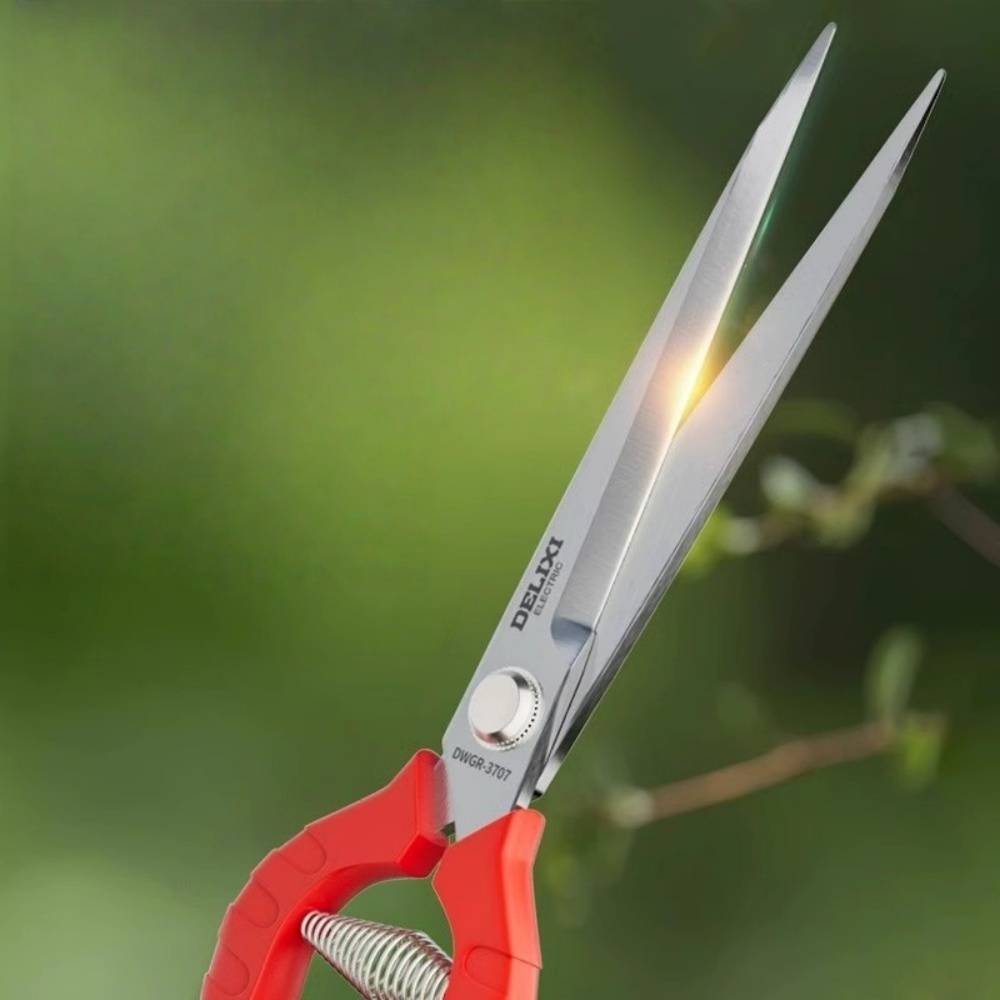 Sécateur Jardinage-Greffage-Sécateur Pro Lame Droite Acier Inox 65mm Pour Fleurs Fruits Jardin - Living123 - Image 3