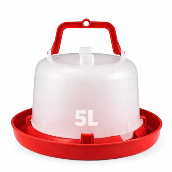Abreuvoir plastique poule premium robuste avec poignée 5 L River Systems - Image 2