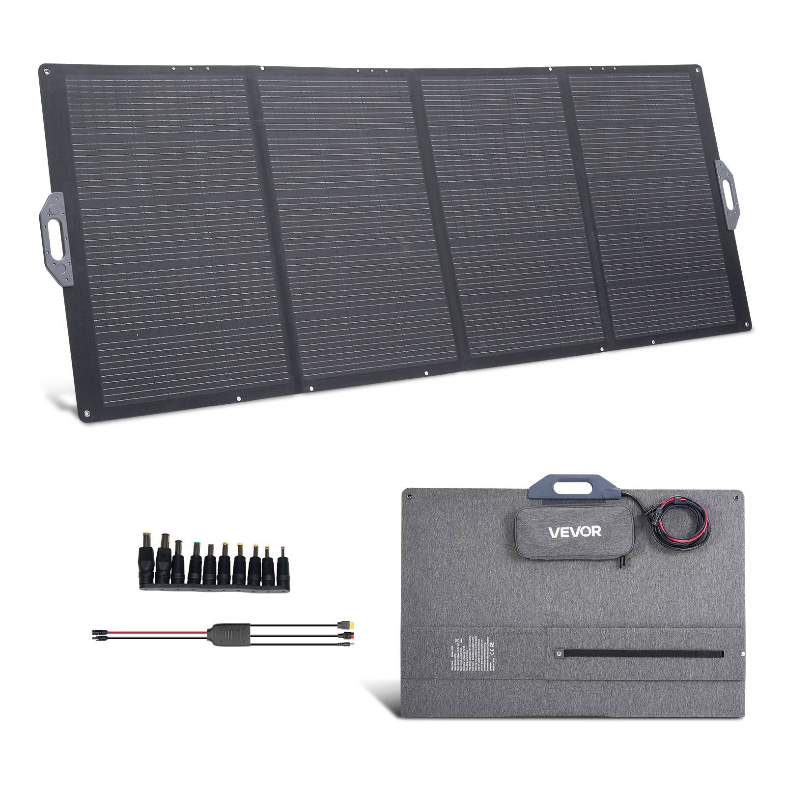 Vevor - VEVOR Panneau Solaire Portable Chargeur Solaire Pliable Monocristallin 400 W