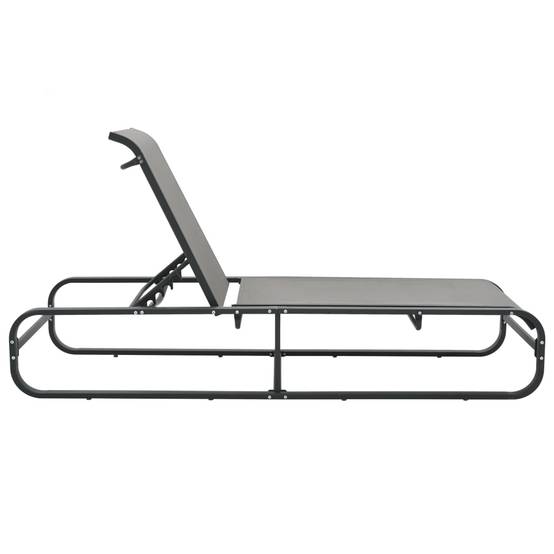 Chaise longue | Transat | Bain de soleil Aluminium et textilène - Image 1