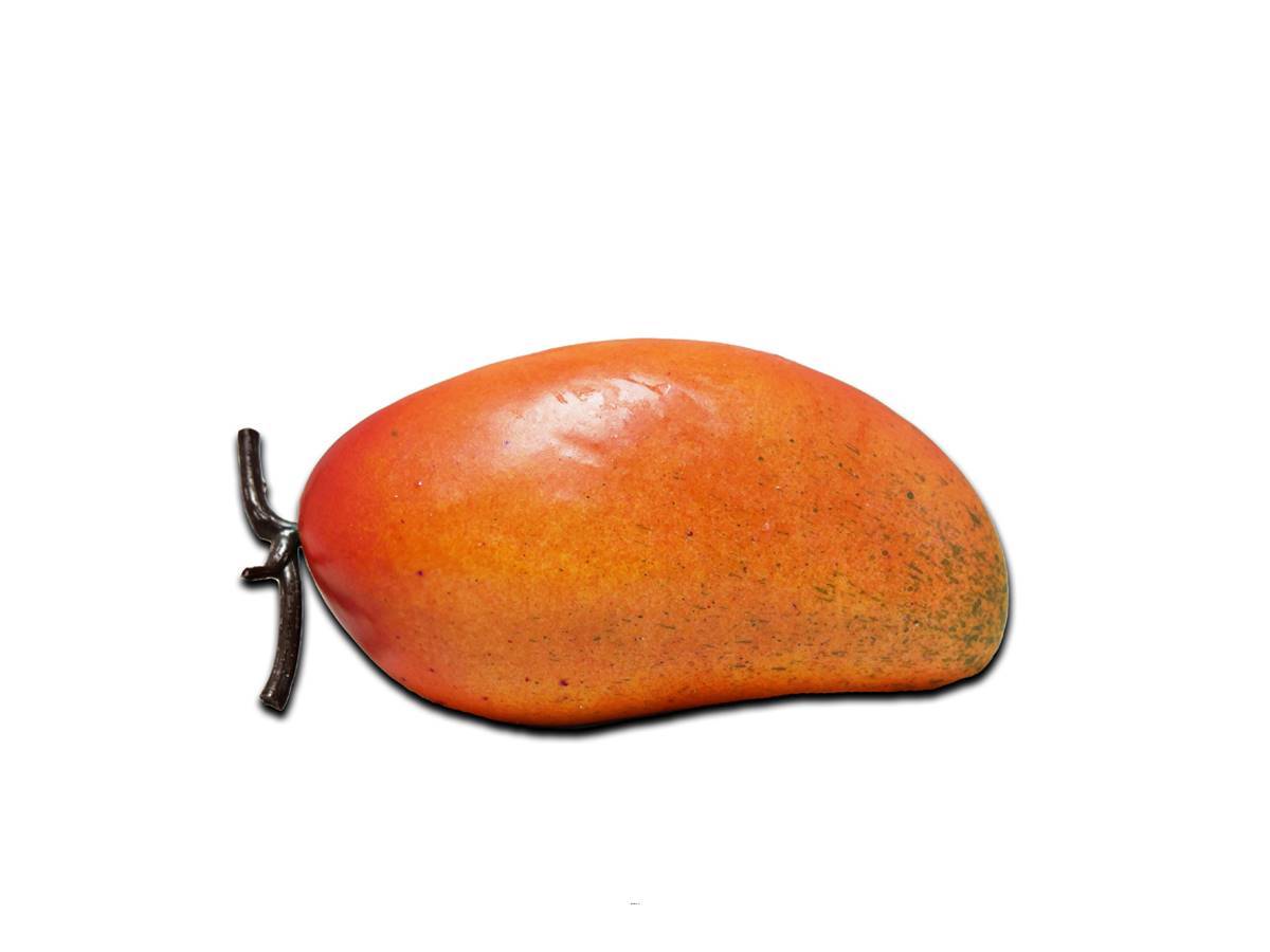 Artificielles - Mangue artificielle fruit exotique factice Longueur13 cm - Image 2