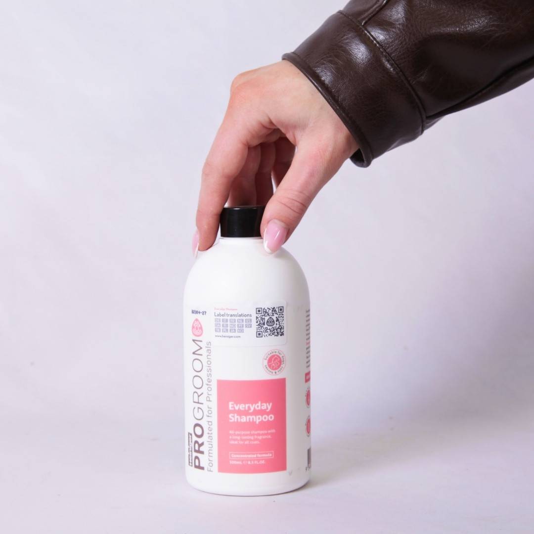 Heiniger - Shampoing revitalisant Everyday 500 ml ProGroom - Image 4