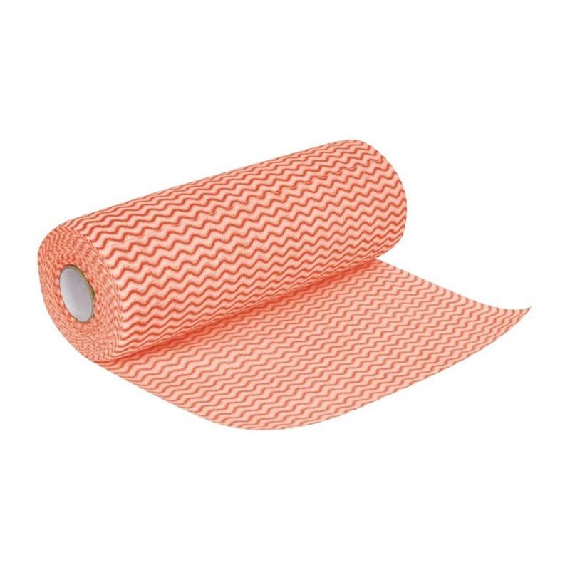 Chiffon non tissé rouge - Image 1