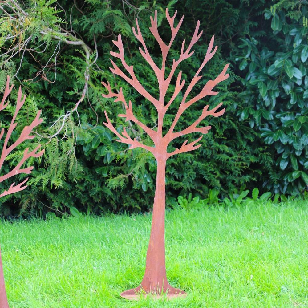 Arbre en métal marron 0.70 x 150 cm Chemin de campagne - Image 3