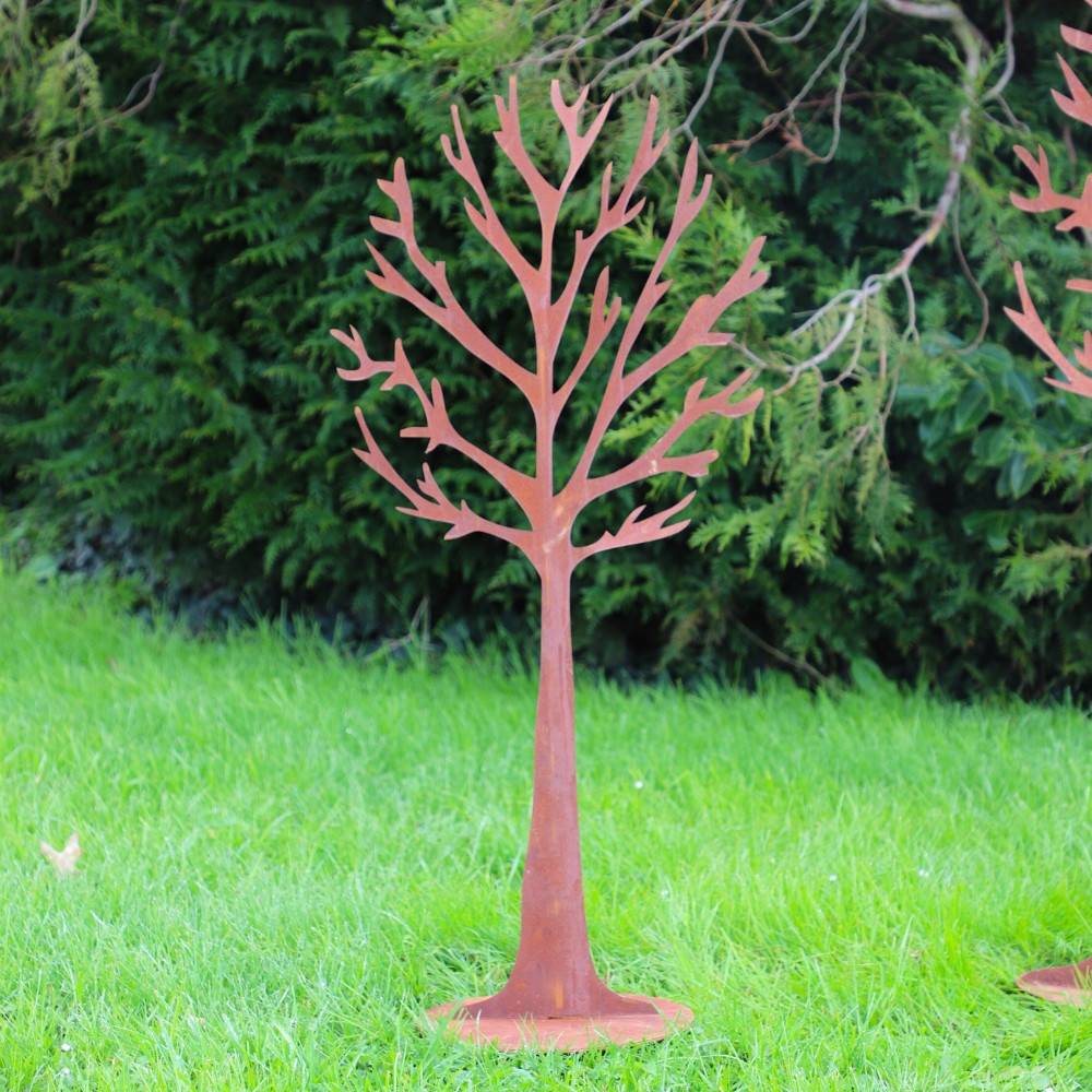Arbre en métal marron 0.70 x 150 cm Chemin de campagne - Image 4
