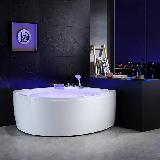 Baignoire balneo d'angle ELIXIR 360 2 places ARCHIPEL® - 150x150 - Image 3