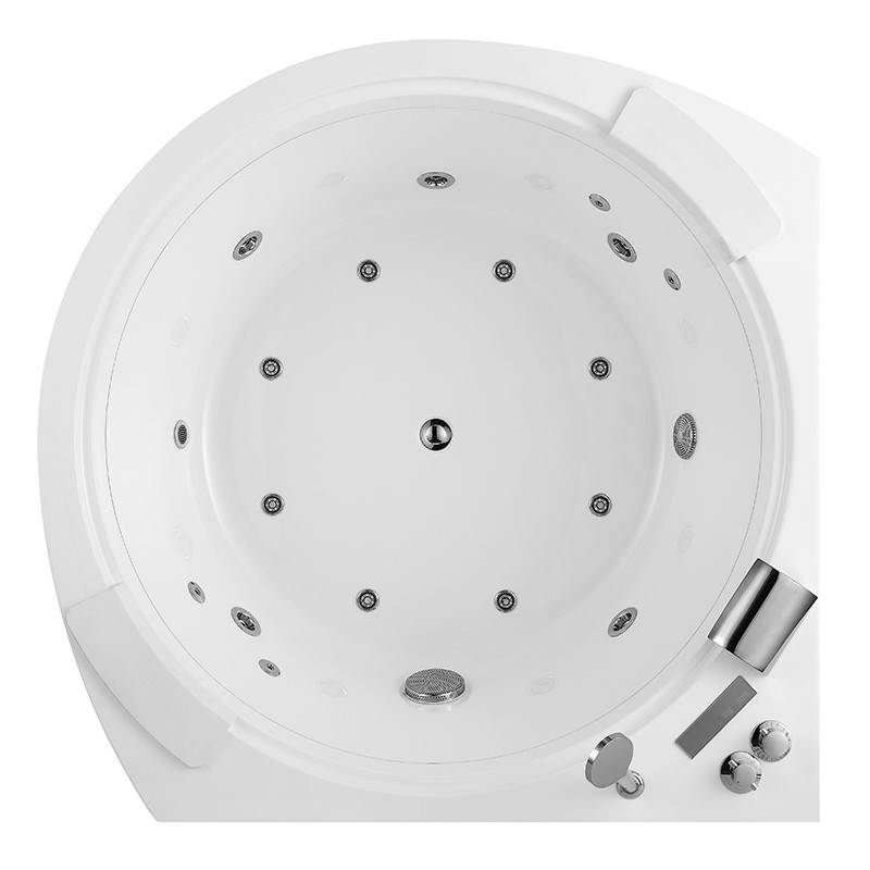 Baignoire balneo d'angle ELIXIR 360 2 places ARCHIPEL® - 150x150 - Image 8