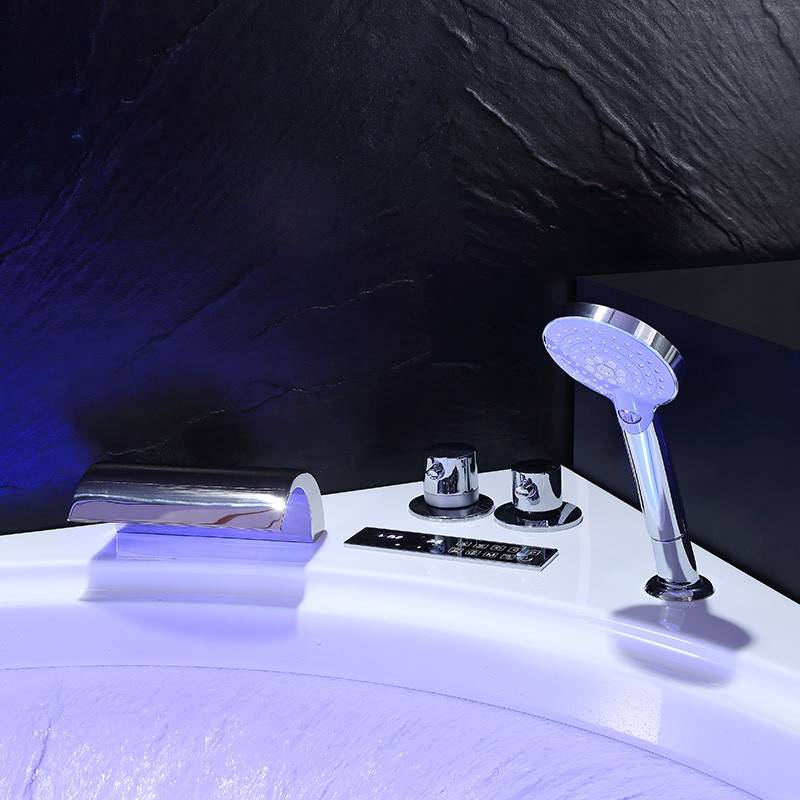Baignoire balneo d'angle ELIXIR 360 2 places ARCHIPEL® - 150x150 - Image 6