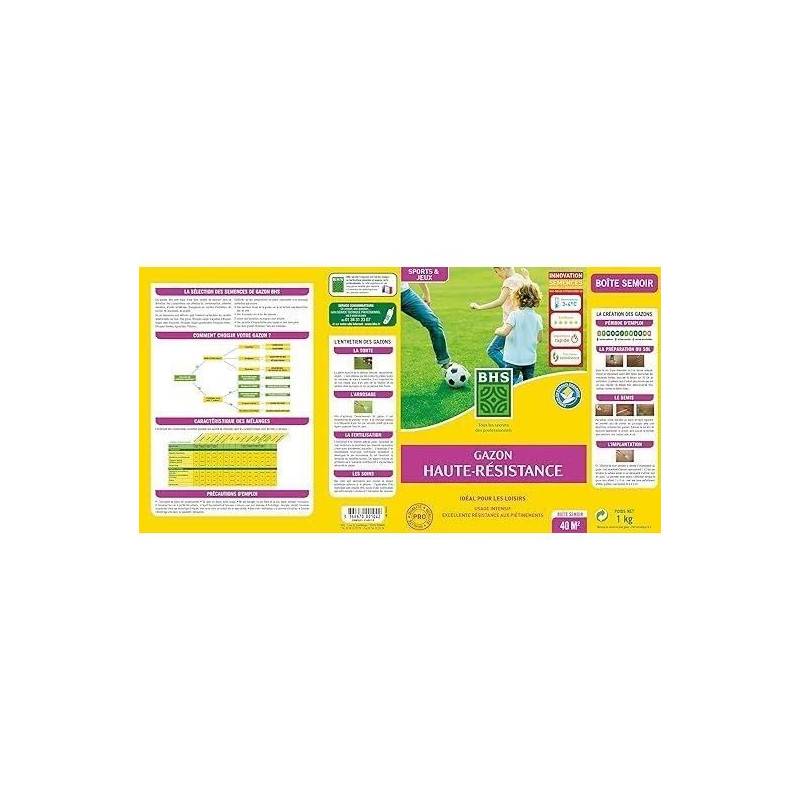 BHS - Gazon - Bhs - Haute Résistance 1kg - Usage Intesif - Image 5