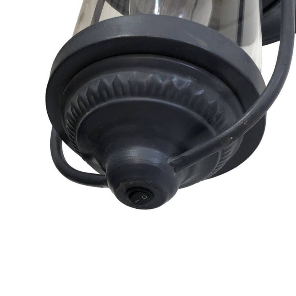 Lampe extérieur jardin applique murale industriel métal gris 47cm Chemin de campagne - Image 3