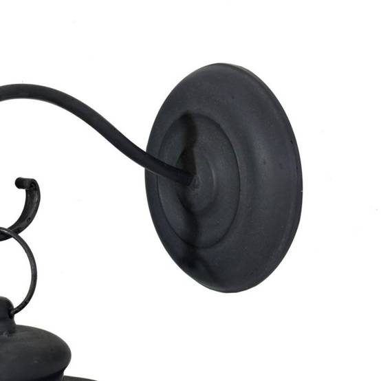 Lampe extérieur jardin applique murale industriel métal gris 47cm Chemin de campagne - Image 4