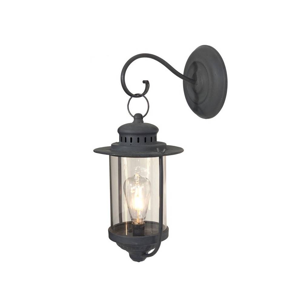 Lampe extérieur jardin applique murale industriel métal gris 47cm Chemin de campagne - Image 1