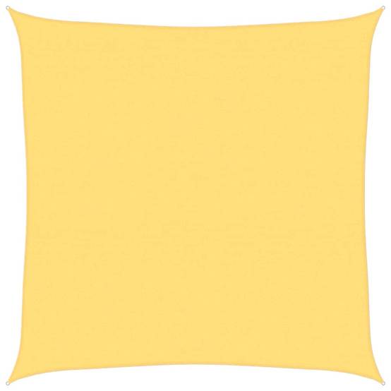 Voile d'ombrage PEHD beige 700 x 700 cm - PANGIVO - Image 1