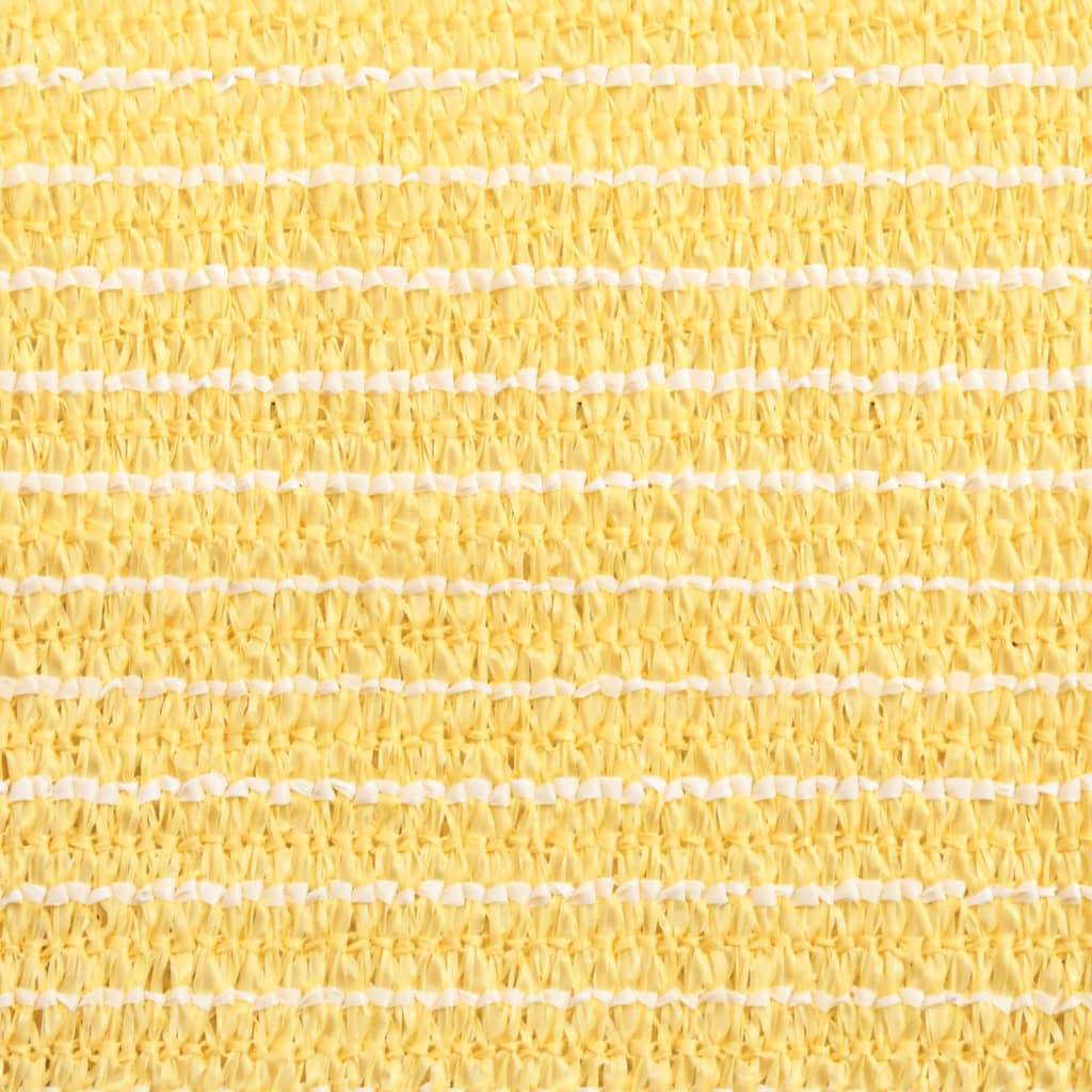 Voile d'ombrage PEHD beige 700 x 700 cm - PANGIVO - Image 8