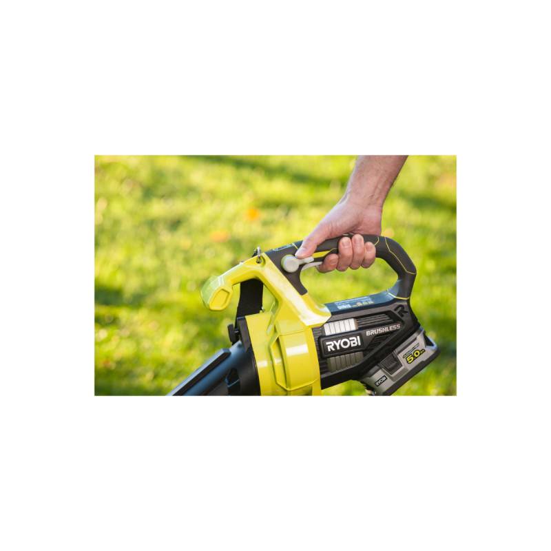 Ryobi - Pack RYOBI Souffleur Aspiro-Broyeur OBV18 - 18V One+ Brushless - 1 Batterie 2.0Ah - 1 Chargeur rapide - Image 3