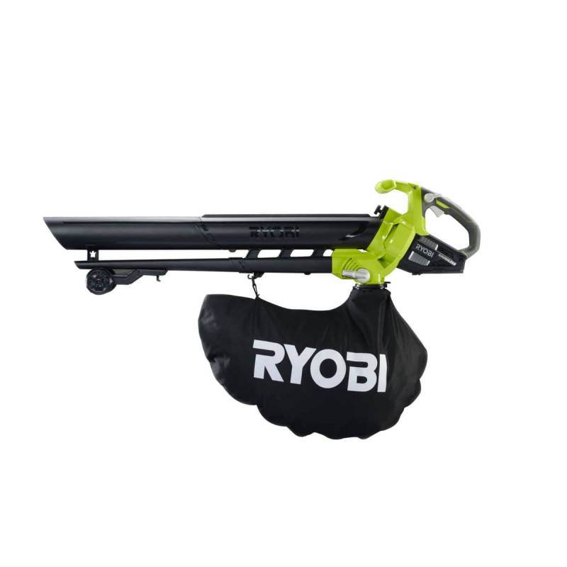 Ryobi - Pack RYOBI Souffleur Aspiro-Broyeur OBV18 - 18V One+ Brushless - 1 Batterie 2.0Ah - 1 Chargeur rapide - Image 7