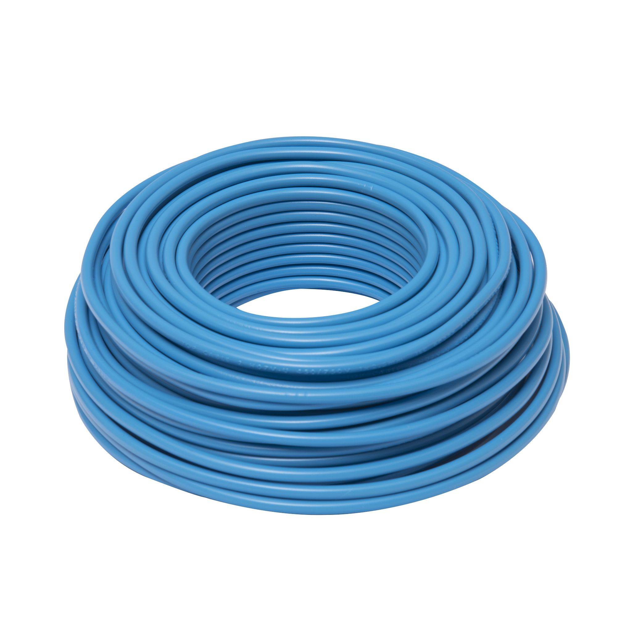 Zenitech - Câble électrique HO7V-U 2,5mm2 Bleu - 25m - Image 1