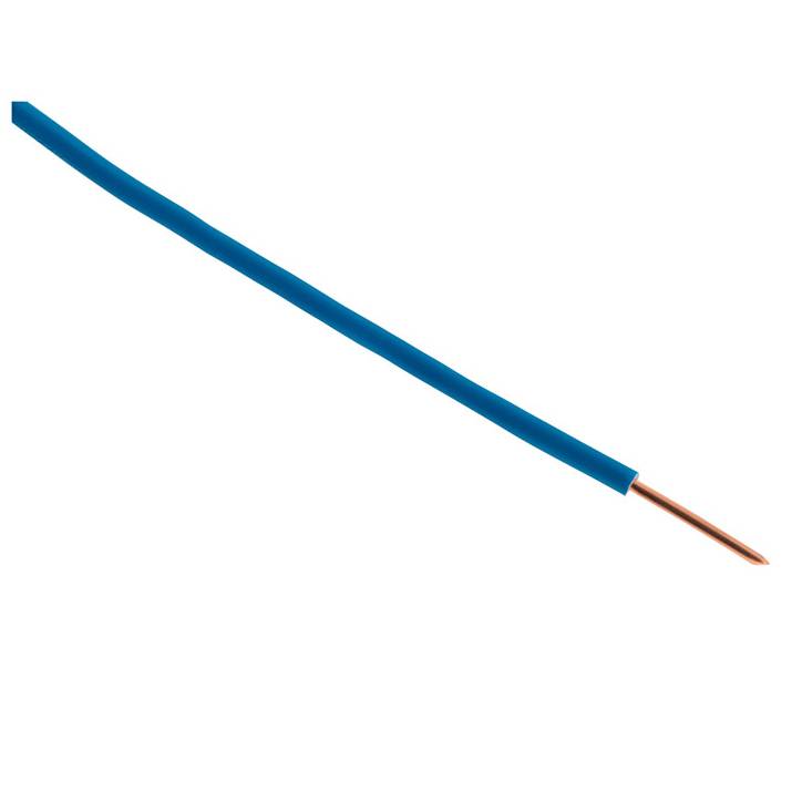 Zenitech - Câble électrique HO7V-U 2,5mm2 Bleu - 25m - Image 2