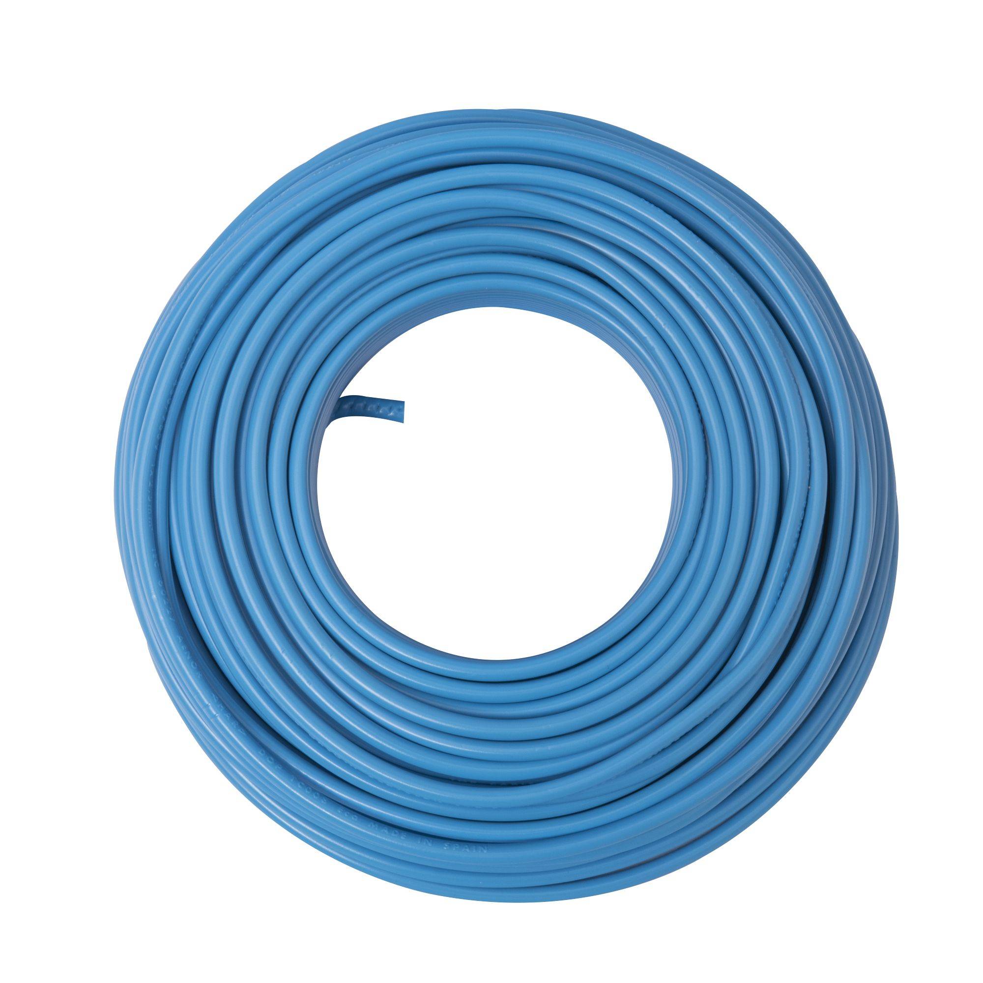 Zenitech - Câble électrique HO7V-U 2,5mm2 Bleu - 25m - Image 3