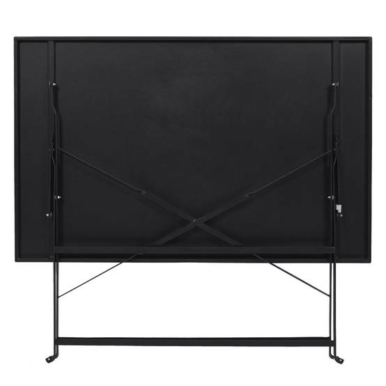 The Home Deco Factory - Table de Jardin Pliante "Palerme" 110cm Noir - Image 4