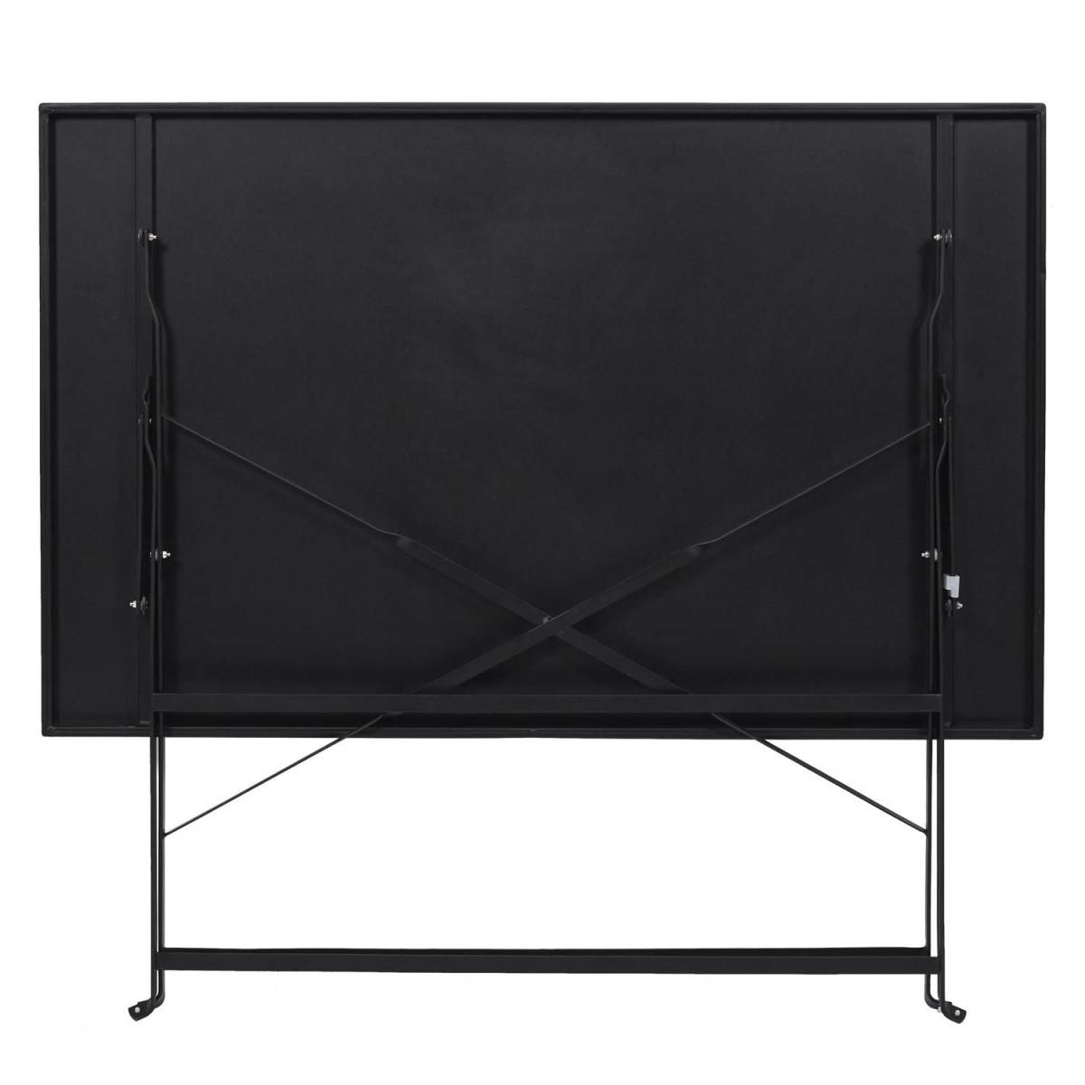 The Home Deco Factory - Table de Jardin Pliante "Palerme" 110cm Noir - Image 4