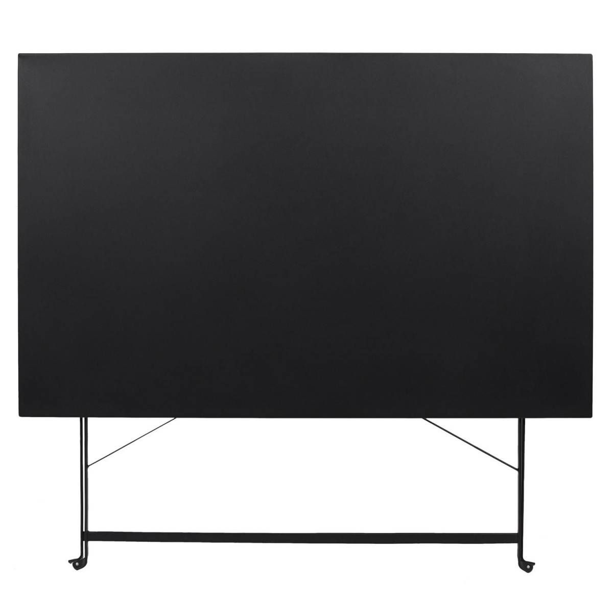 The Home Deco Factory - Table de Jardin Pliante "Palerme" 110cm Noir - Image 3