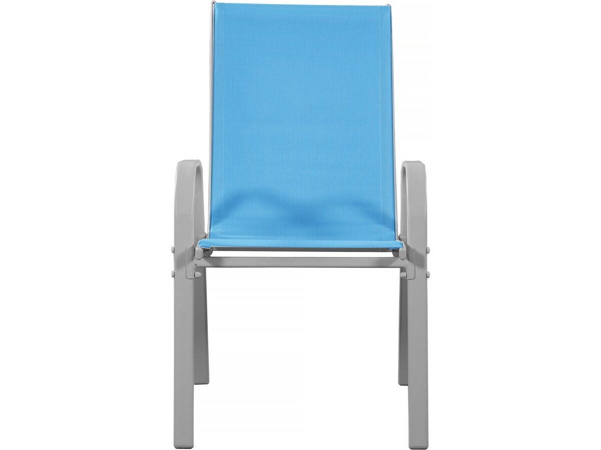 Habitat Et Jardin - Fauteuil Jardin Textilène "cordoba" - Phoenix - Bleu - Lot De 2 -habitat Et Jardin - Image 4