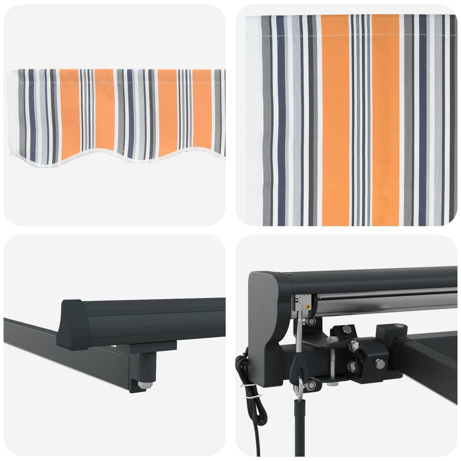 Vidaxl - Auvent rétractable électrique 4,5 × 3 m vidaXL 3421627 - Image 9