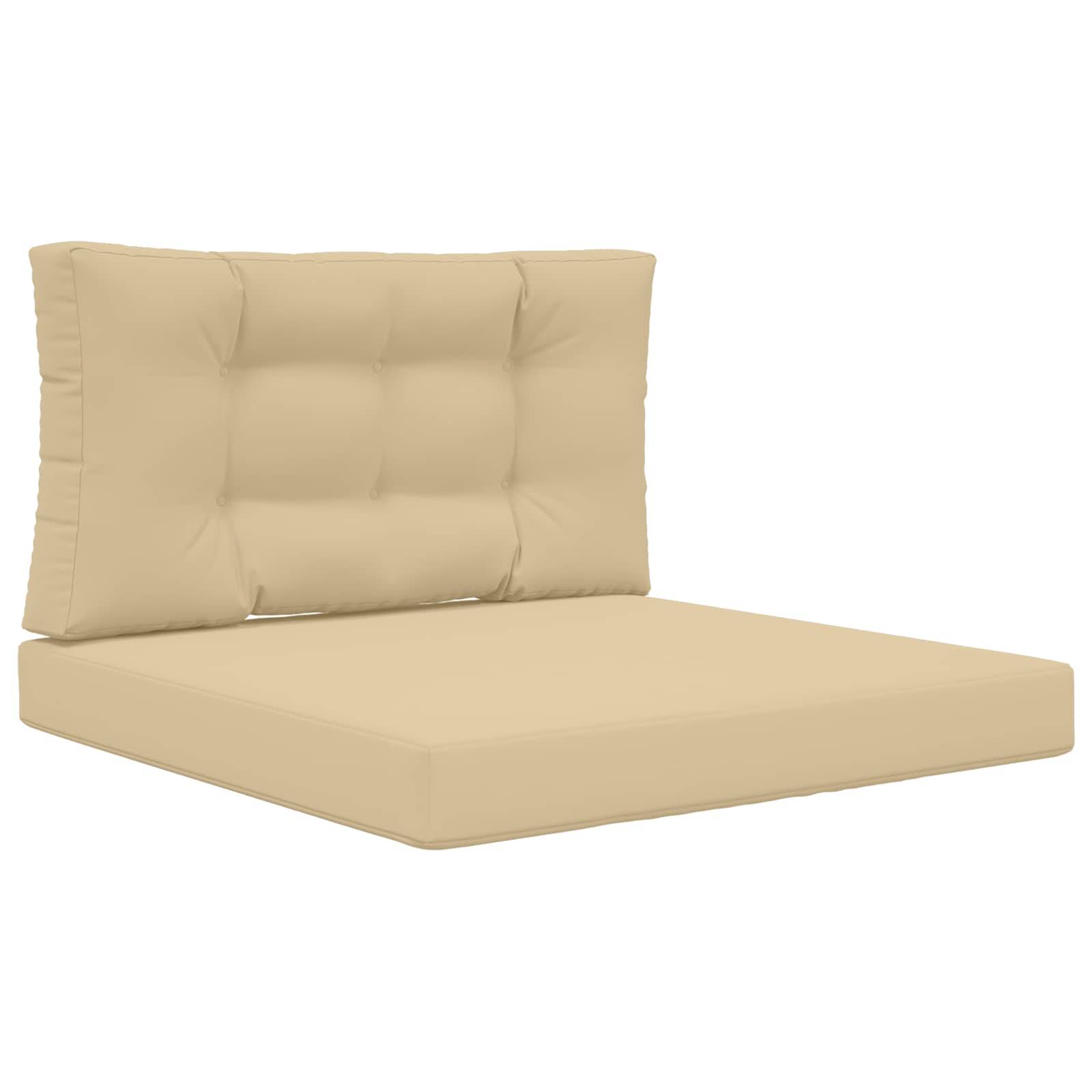 PANGIVO - Coussins de canapé extérieur polyester beige 80 x 80 x 8 cm, poids:4.32kg - PANGIVO - Image 2