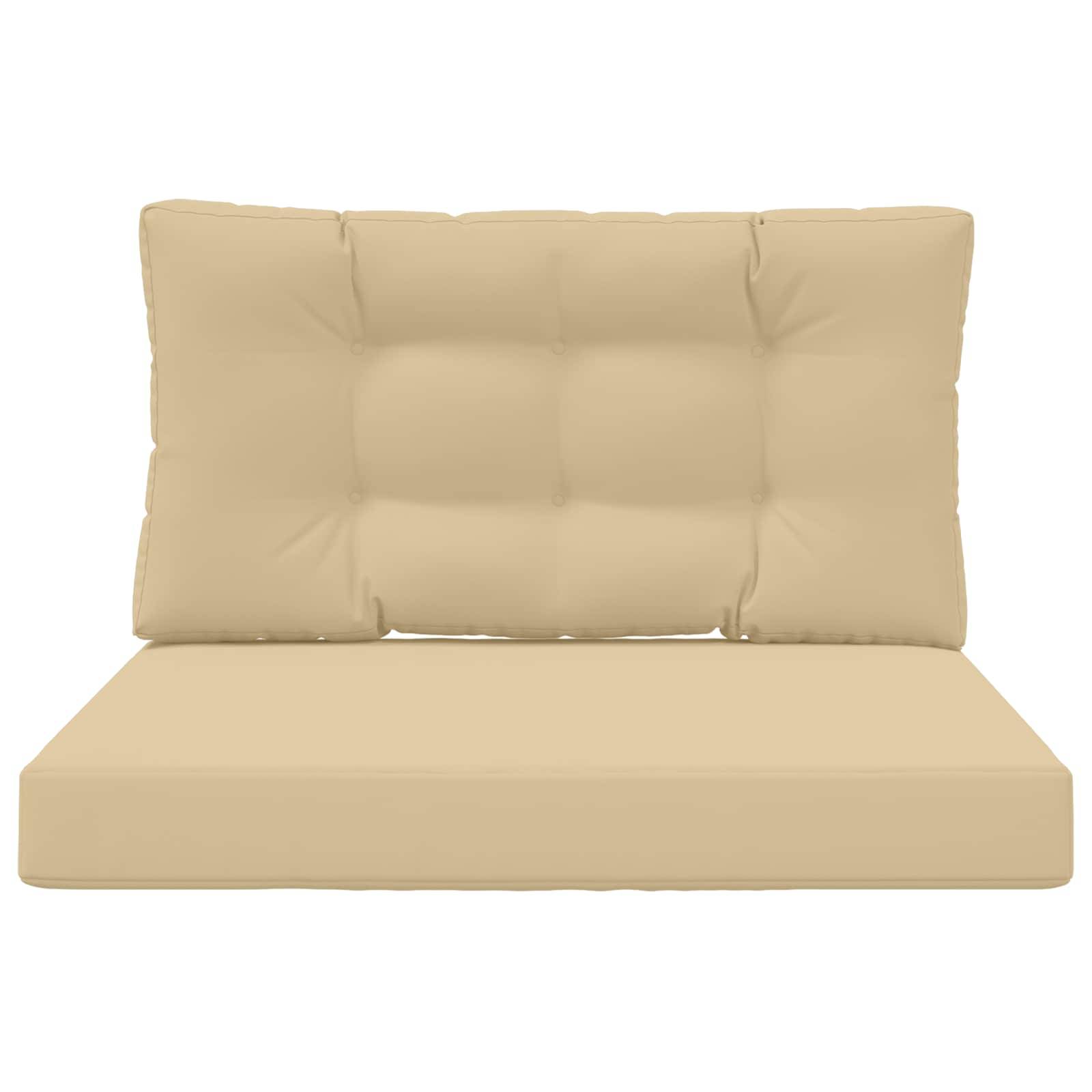 PANGIVO - Coussins de canapé extérieur polyester beige 80 x 80 x 8 cm, poids:4.32kg - PANGIVO - Image 6