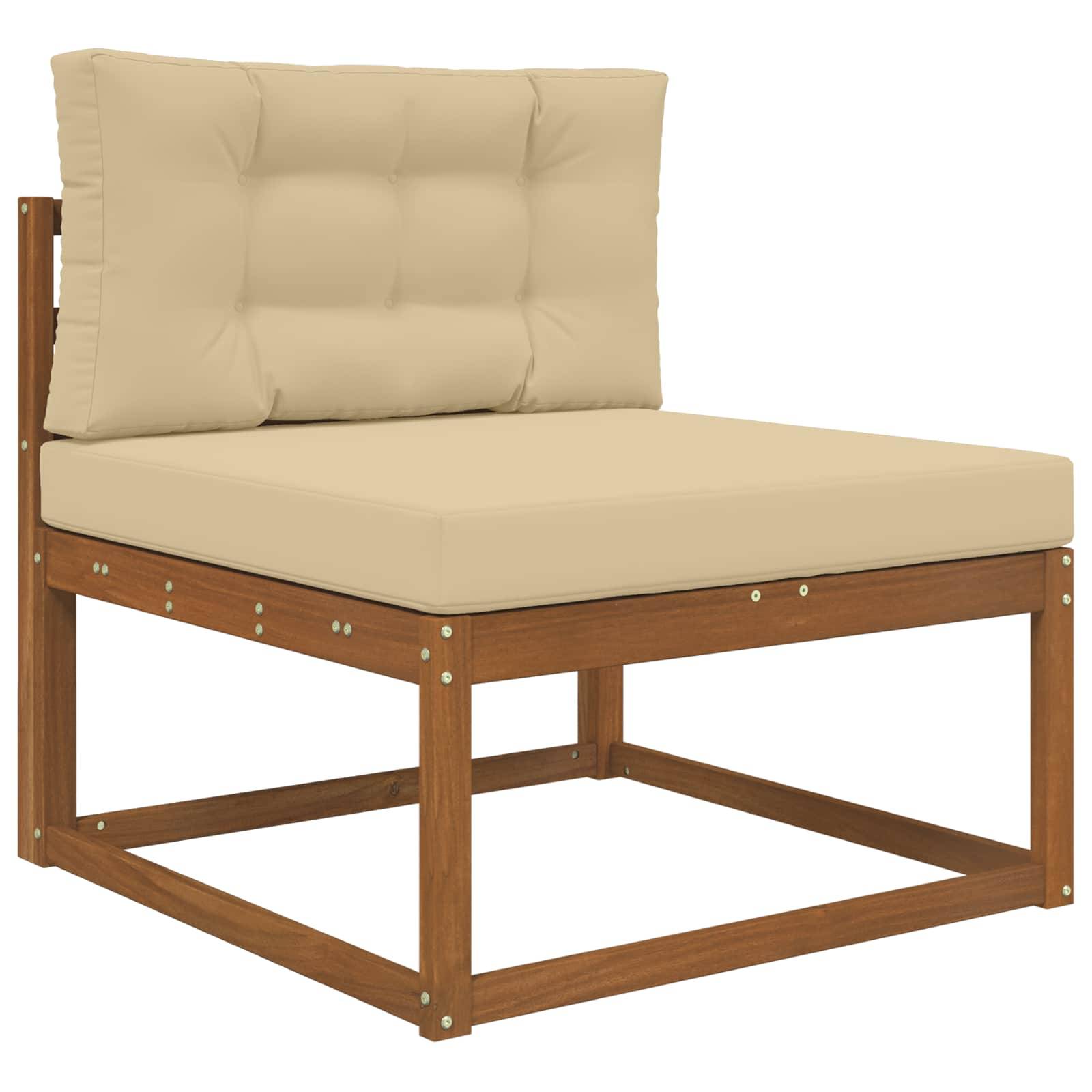 PANGIVO - Coussins de canapé extérieur polyester beige 80 x 80 x 8 cm, poids:4.32kg - PANGIVO - Image 3