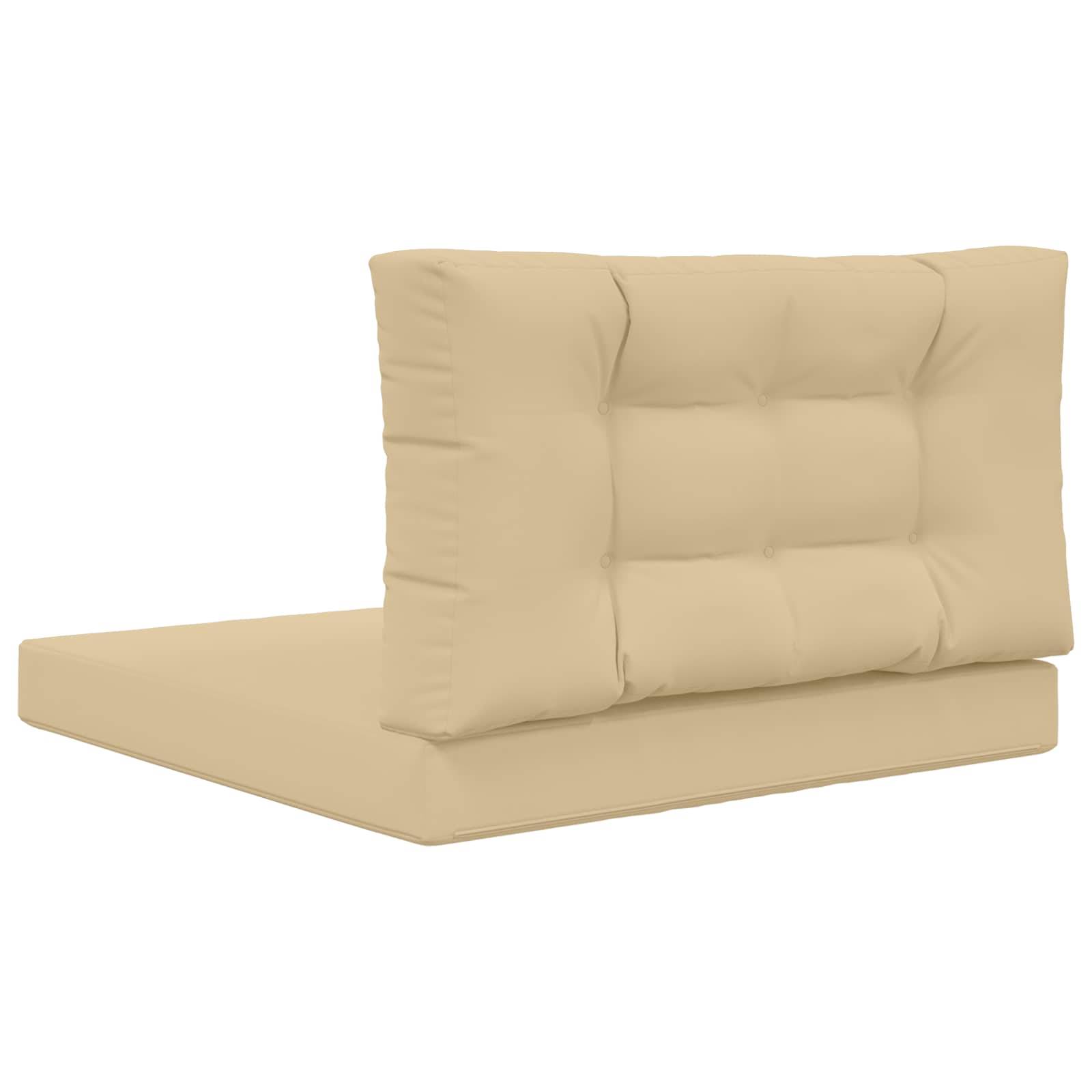 PANGIVO - Coussins de canapé extérieur polyester beige 80 x 80 x 8 cm, poids:4.32kg - PANGIVO - Image 7