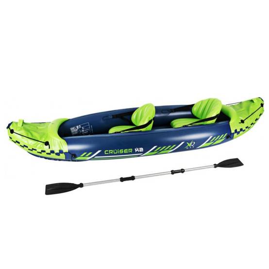 Kayak gonflable 308 cm Cruiser X2 bleu/vert - Image 1