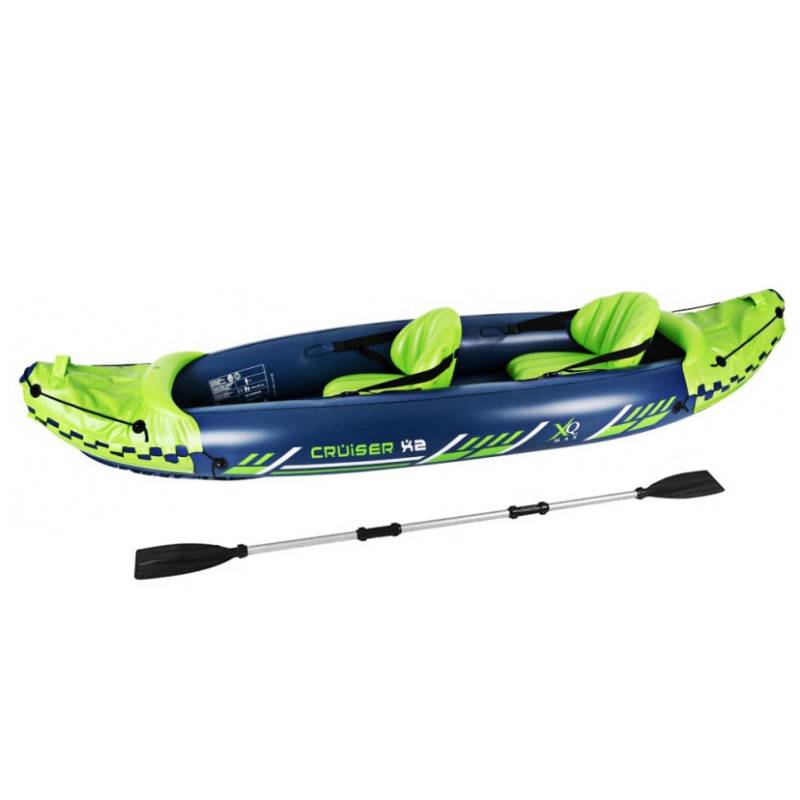 Kayak gonflable 308 cm Cruiser X2 bleu/vert - Image 1