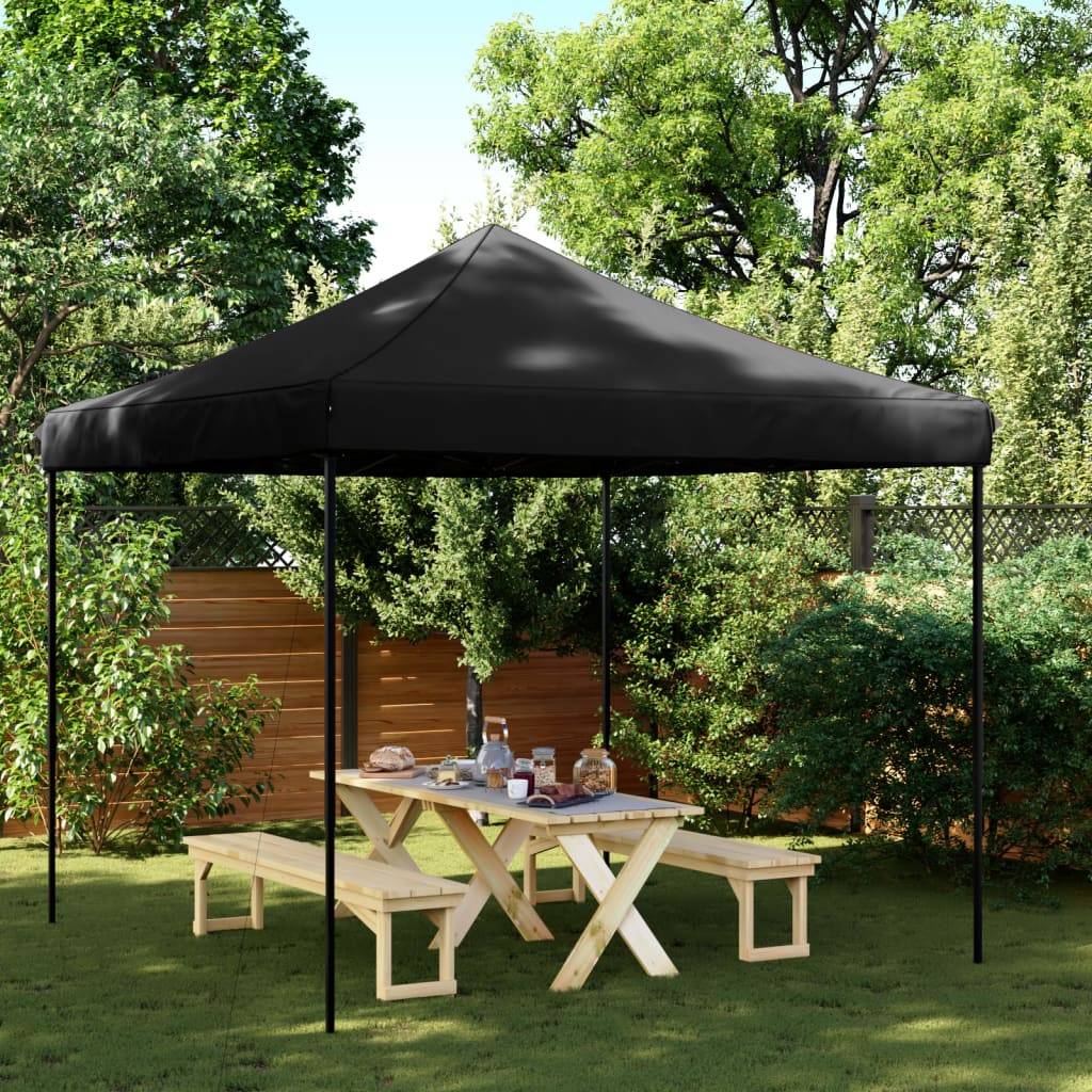 Vidaxl - Tente de réception pliable escamotable noir 292x292x315 cm vidaXL 4004920 - Image 1