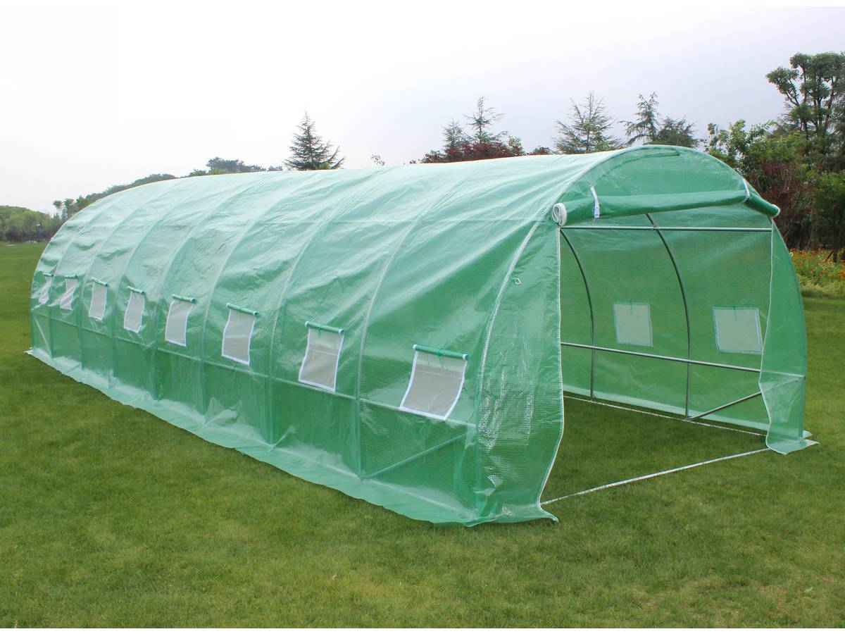 Serre Tunnel De Jardin Althea - 24m² - 8 X 3 X 2 M -habitat Et Jardin - Image 2