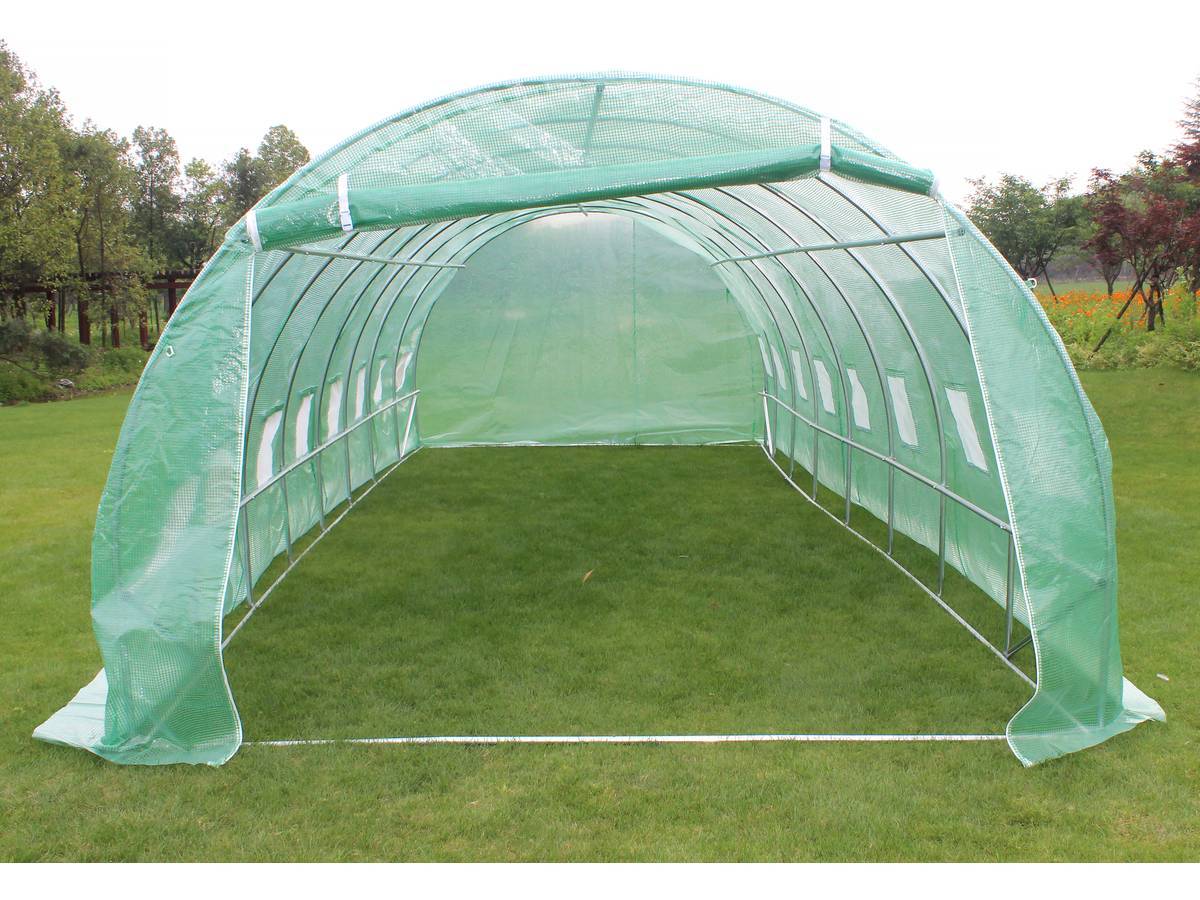 Serre Tunnel De Jardin Althea - 24m² - 8 X 3 X 2 M -habitat Et Jardin - Image 3
