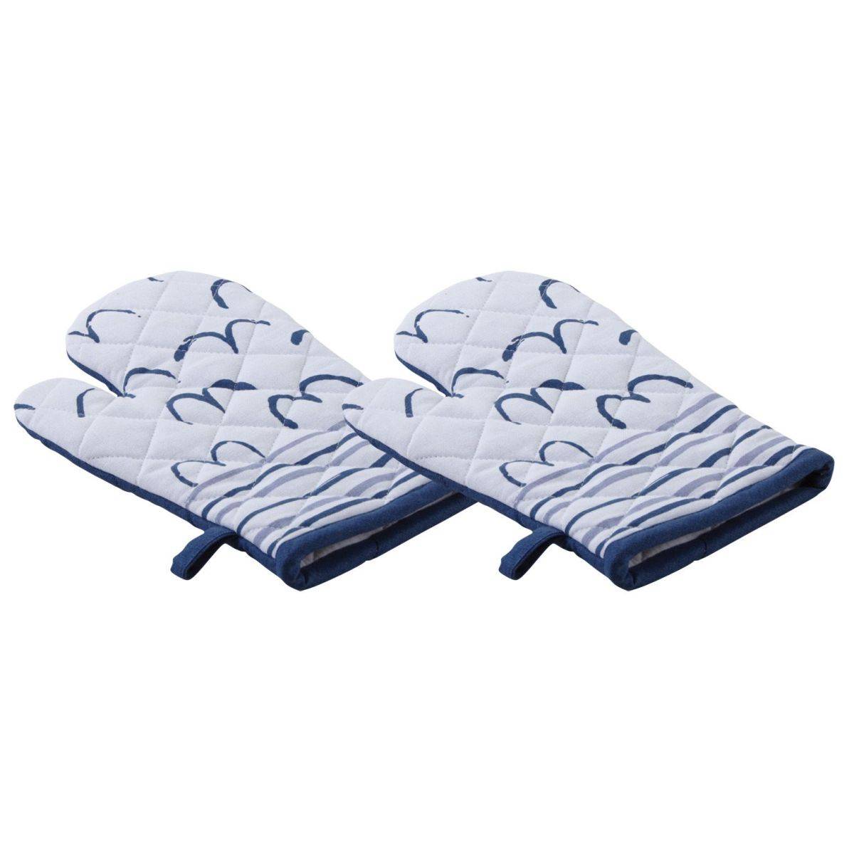 Aubry Gaspard - Gants de cuisine Mouettes (Lot de 2) - Image 1