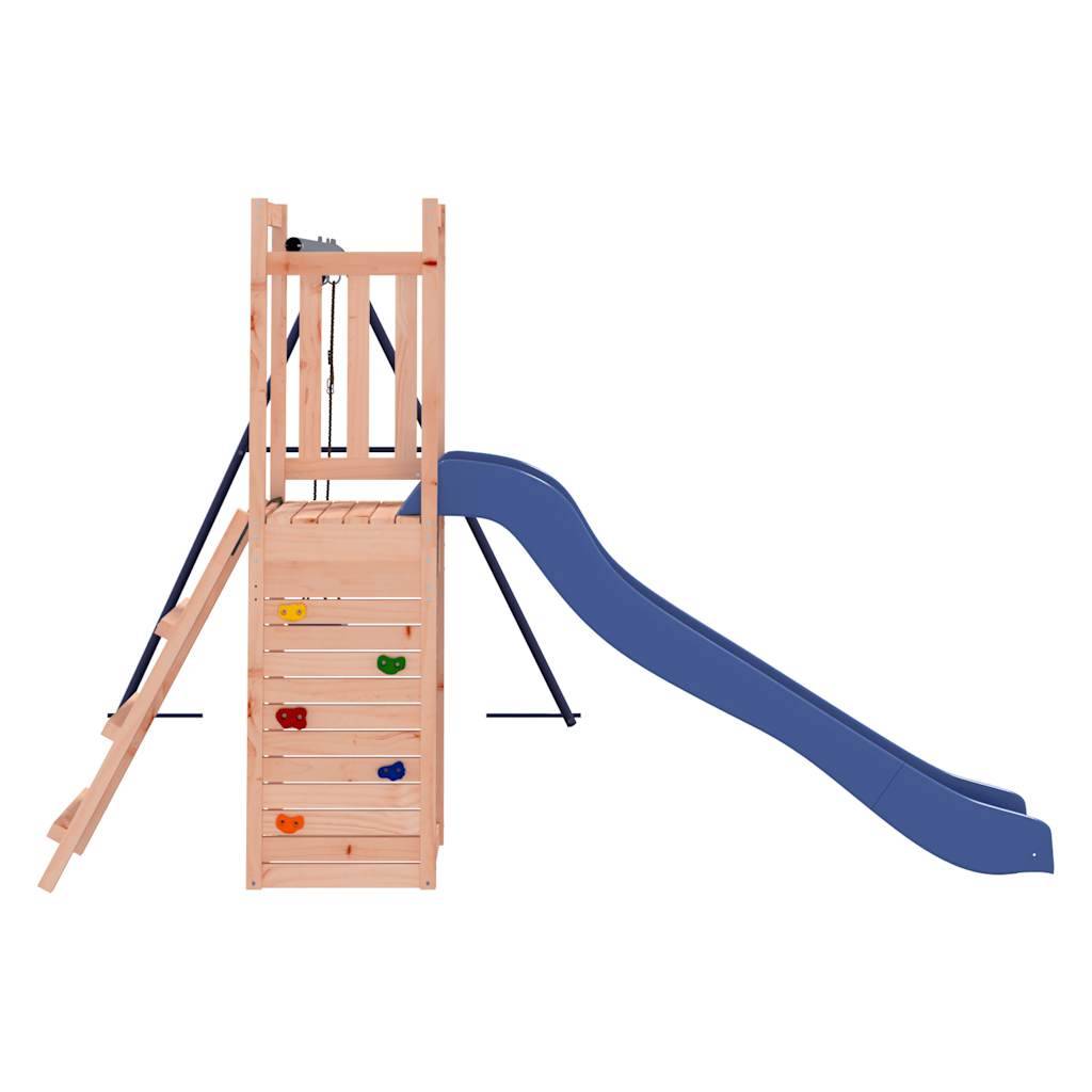 Aire de jeux d'extérieur - Jeu Plein air enfant bois massif de douglas-JU1550 - Image 4