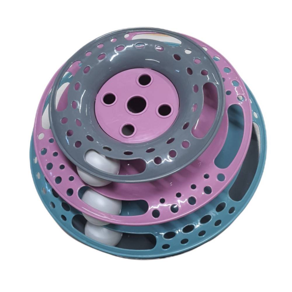 Trixie - Jeux pour chat, Catch the Balls, taille ø25 x 13 cm. - Image 1